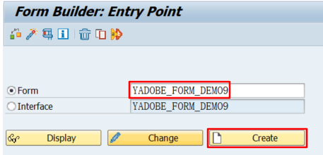 5.Adobe Form_创建对象